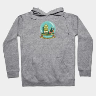 Merry Christmas Snow Globe Hoodie